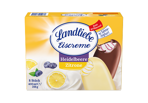 Landliebe Heidelbeere Zitrone